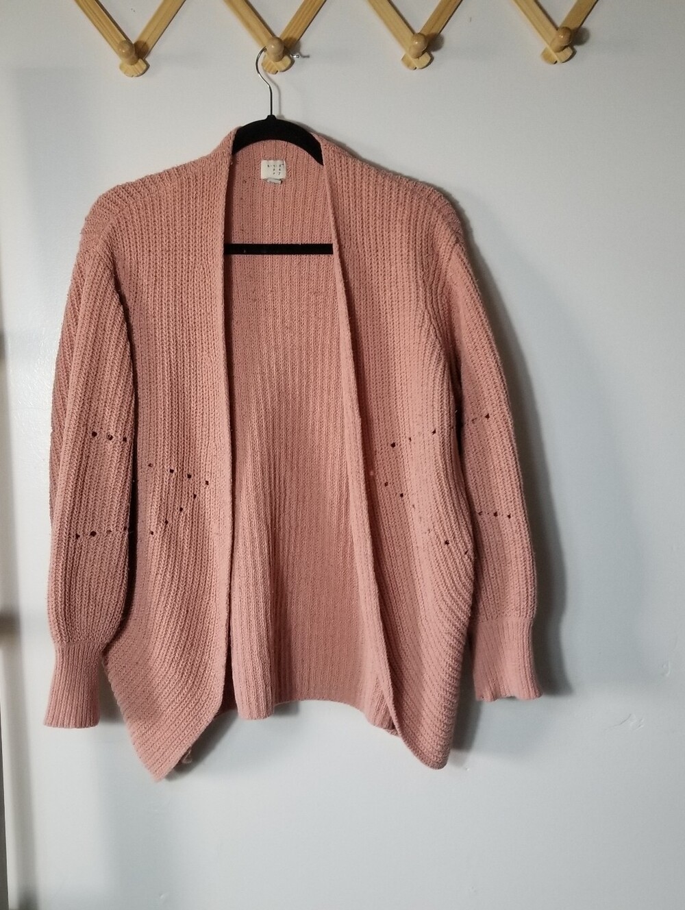 A NEW DAY PINK WOMEN'S CARIDGAN SIZE X-SMALL